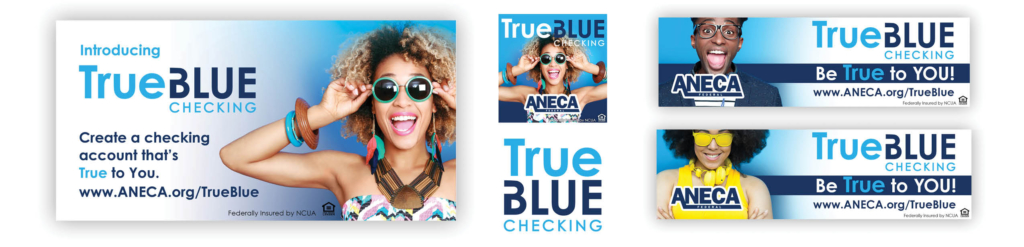 ANECA True Blue Campaign Digital Banners